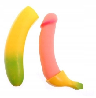Gadget - Vtipný darček banán so skrytým penisom robertka